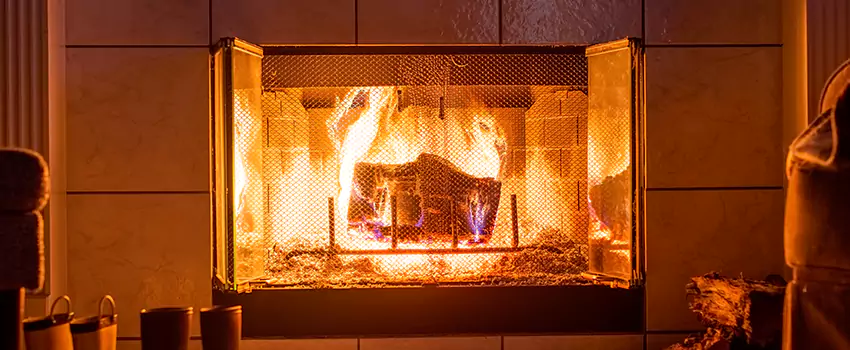 Mendota Hearth Landscape Fireplace Installation in Watsonville, California