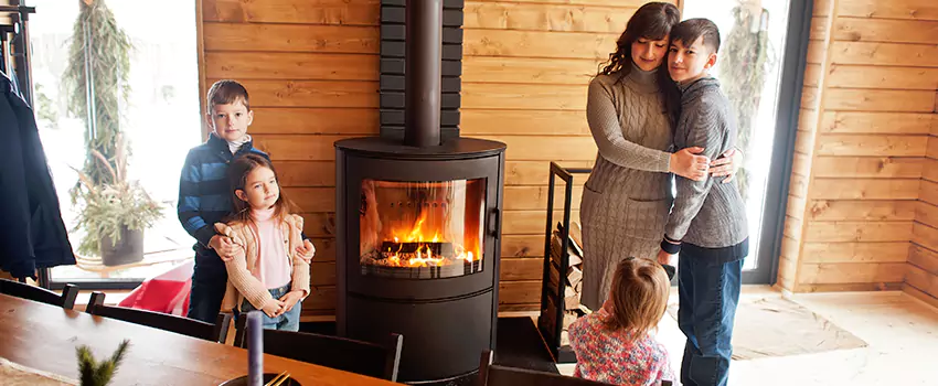 Morso Cast Iron Fireplace Insert Installation in Watsonville, California