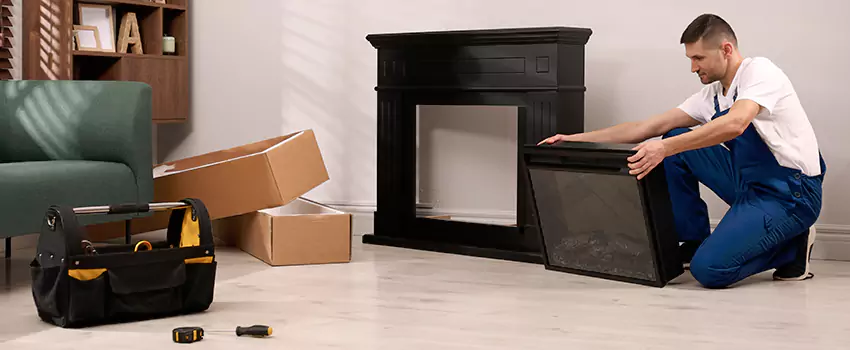 Old Rusted Metal Fireplace Repair And Replacement in Watsonville, CA