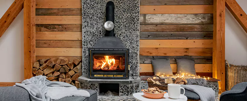 Thelin Hearth Products Direct Vent Gas Stove Fireplace Inspection in Watsonville, California